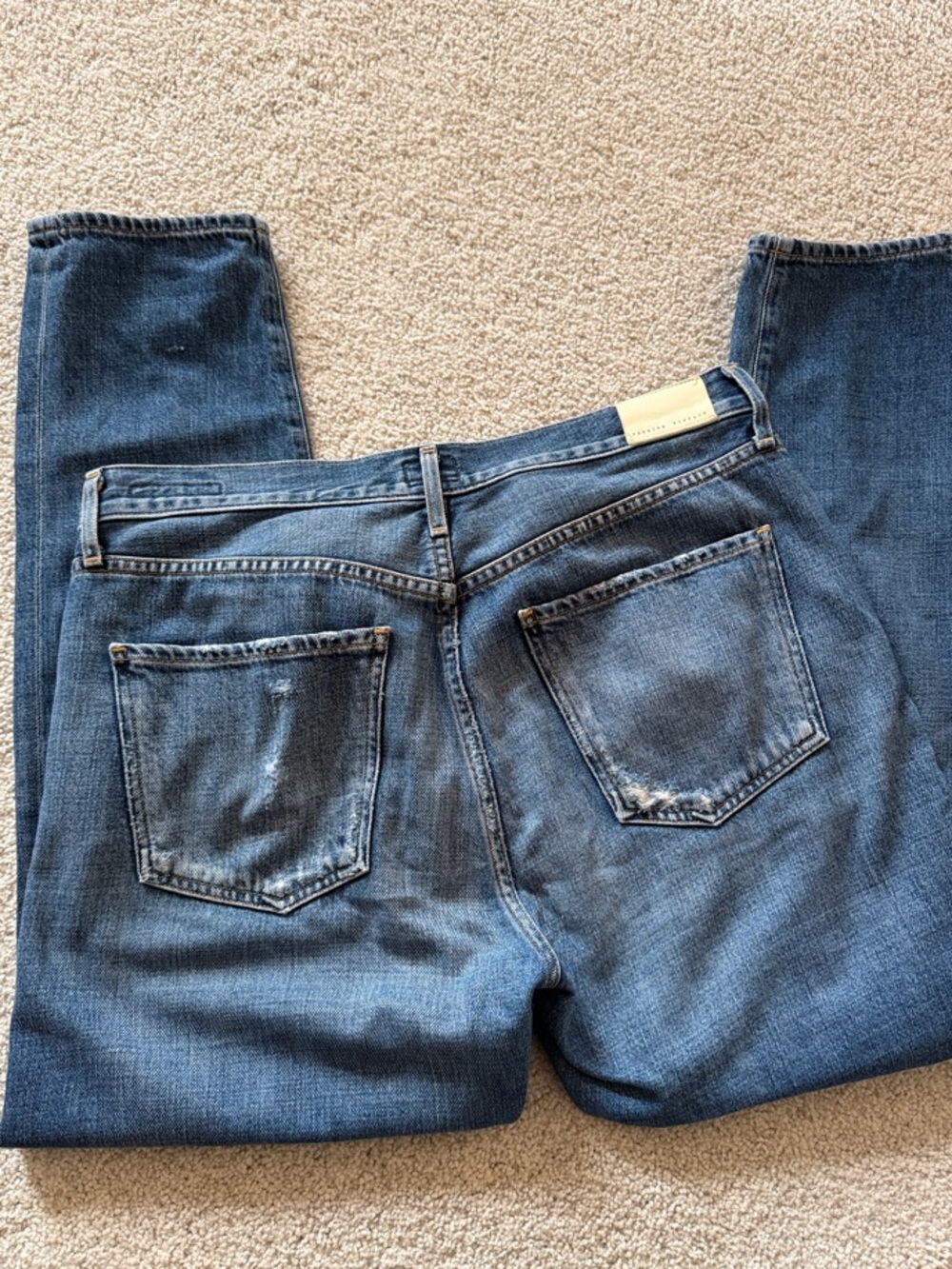Citizens Of Humanity Womens Indigo Jeans-size 30 - Picture 6 of 8